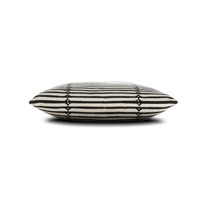 Elaine Smith Sincerity Ebony outdoor pillow, black - view 12