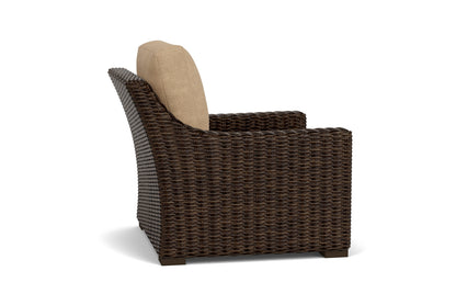 Lloyd Flanders Mesa Lounge Chair with Hayden Sand fabric, view 5