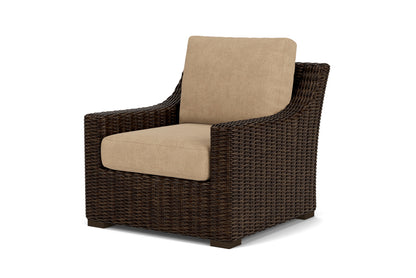 Lloyd Flanders Mesa Lounge Chair with Hayden Sand fabric, view 10