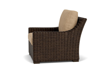 Lloyd Flanders Mesa Lounge Chair with Hayden Sand fabric, view 9