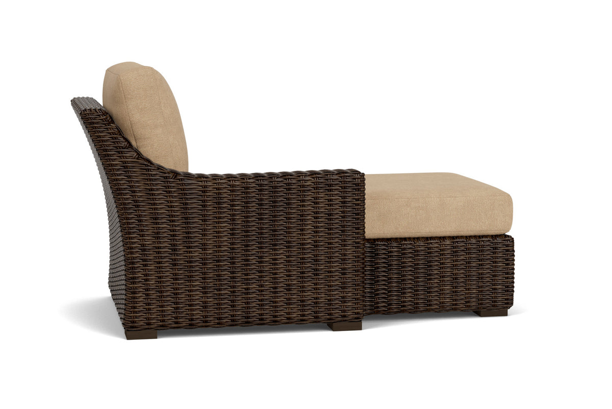 Lloyd Flanders Mesa Right Arm Chaise with Hayden Sand fabric, view 5