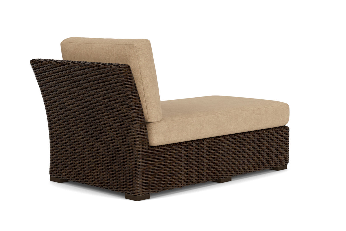 Lloyd Flanders Mesa Left Arm Chaise with Hayden Sand fabric, view 6