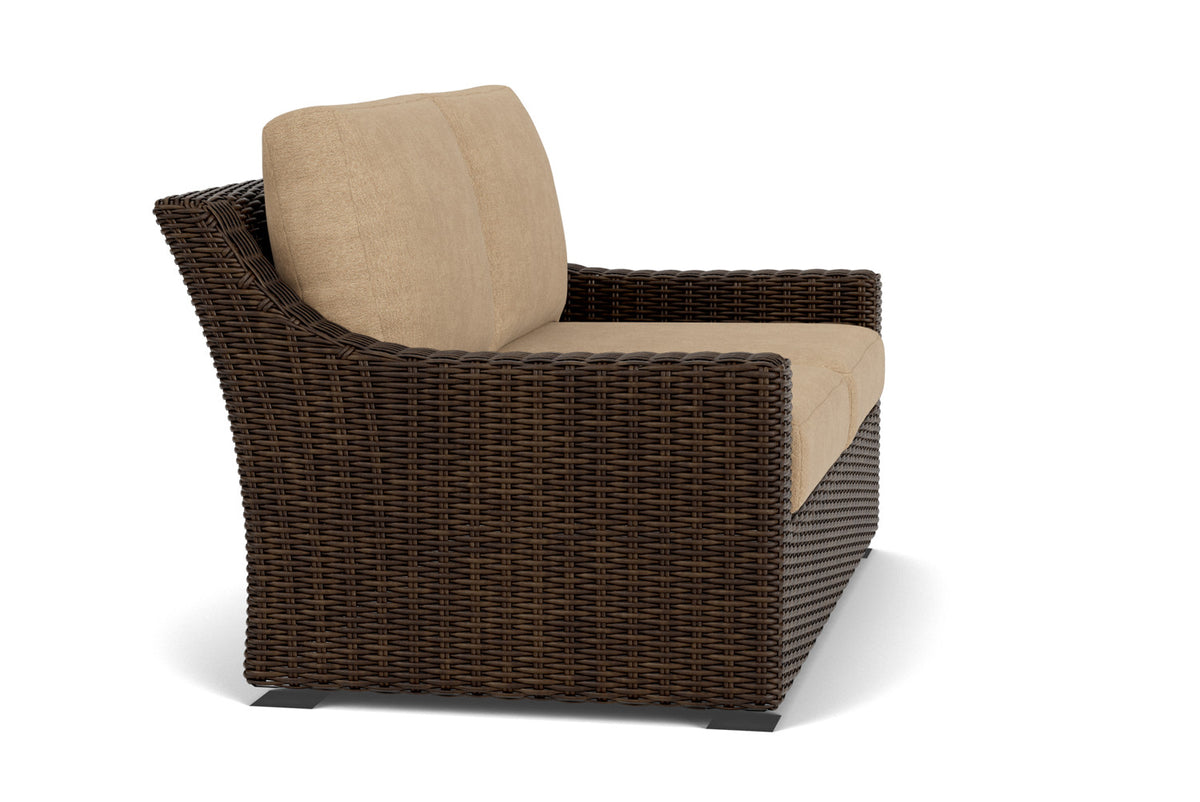 Lloyd Flanders Mesa Conversation Set with Hayden Sand fabric, view 4