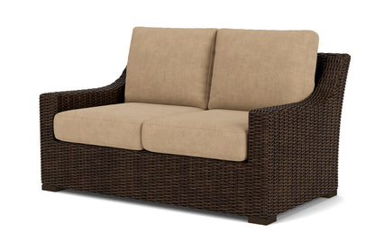 Lloyd Flanders Mesa Loveseat with Hayden Sand fabric, view 10