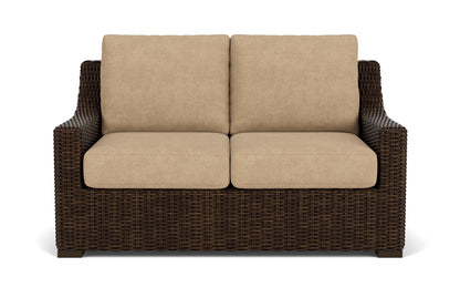 Lloyd Flanders Mesa Conversation Set with Hayden Sand fabric