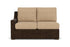 Lloyd Flanders Mesa Right Arm Loveseat with Hayden Sand fabric