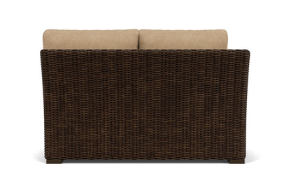 Lloyd Flanders Mesa Right Arm Loveseat with Hayden Sand fabric, view 7
