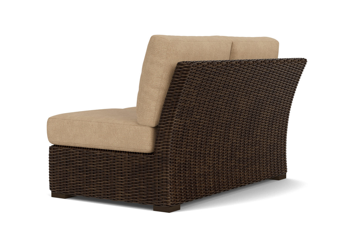 Lloyd Flanders Mesa Right Arm Loveseat with Hayden Sand fabric, view 8