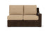 Lloyd Flanders Mesa Left Arm Loveseat with Hayden Sand fabric
