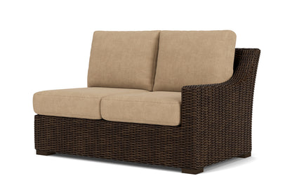 Lloyd Flanders Mesa Left Arm Loveseat with Hayden Sand fabric, view 10