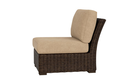 Lloyd Flanders Mesa Armless Sectional with Hayden Sand fabric, view 9