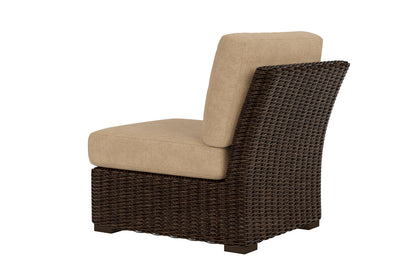 Lloyd Flanders Mesa Armless Sectional with Hayden Sand fabric, view 8