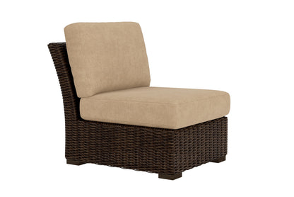 Lloyd Flanders Mesa Armless Sectional with Hayden Sand fabric, view 3