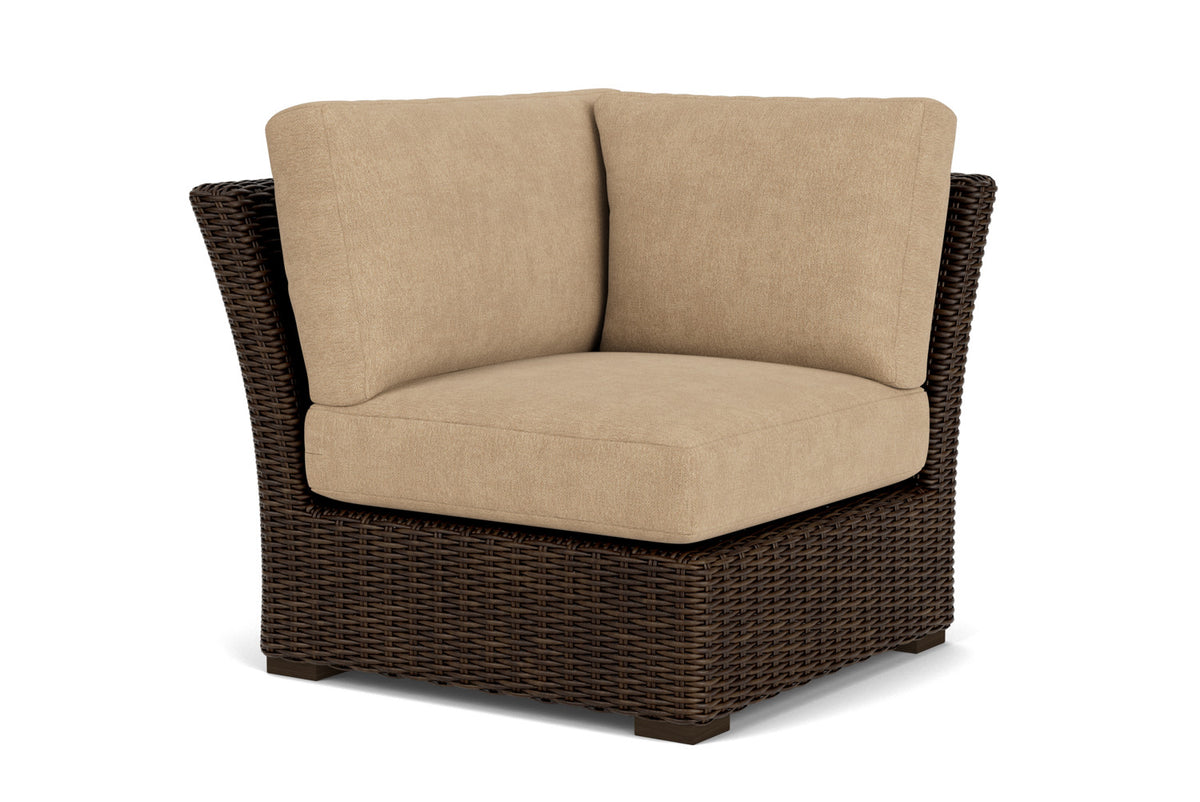 Lloyd Flanders Mesa Corner Sectional with Hayden Sand fabric, view 3