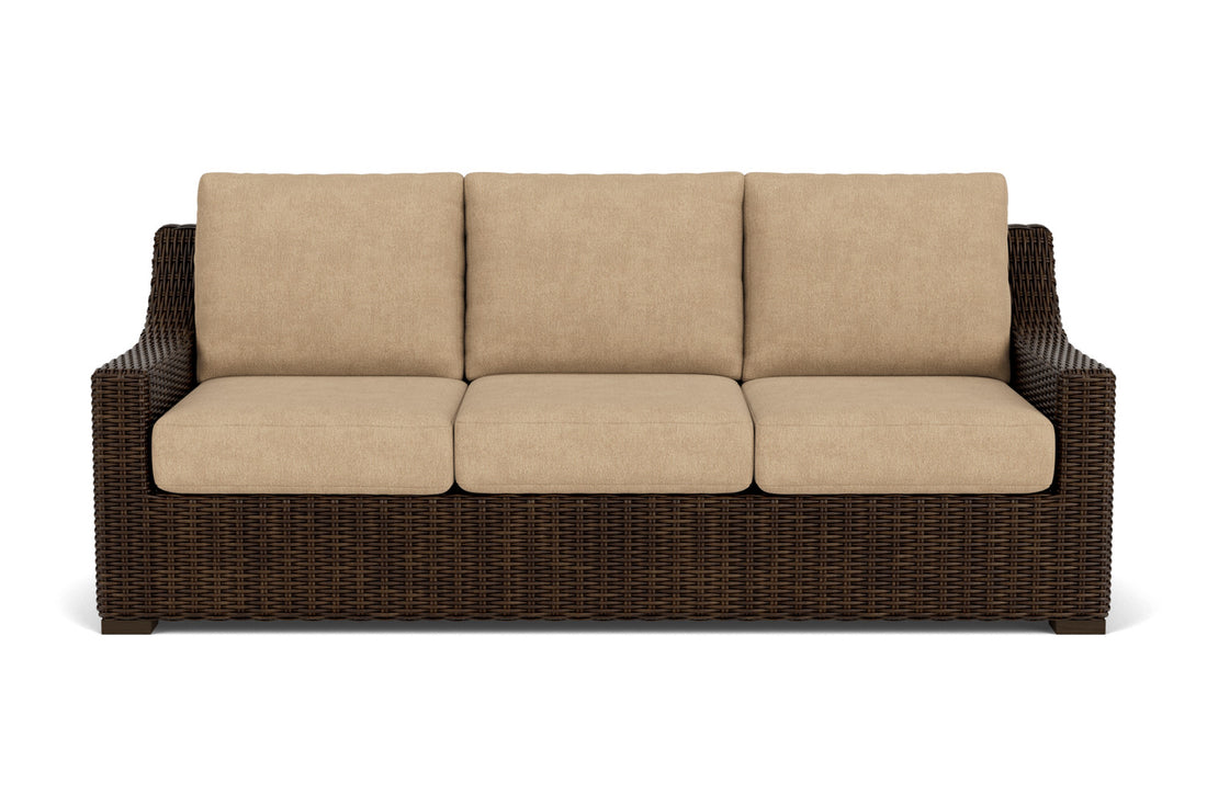 Lloyd Flanders Mesa Sofa with Hayden Sand fabric