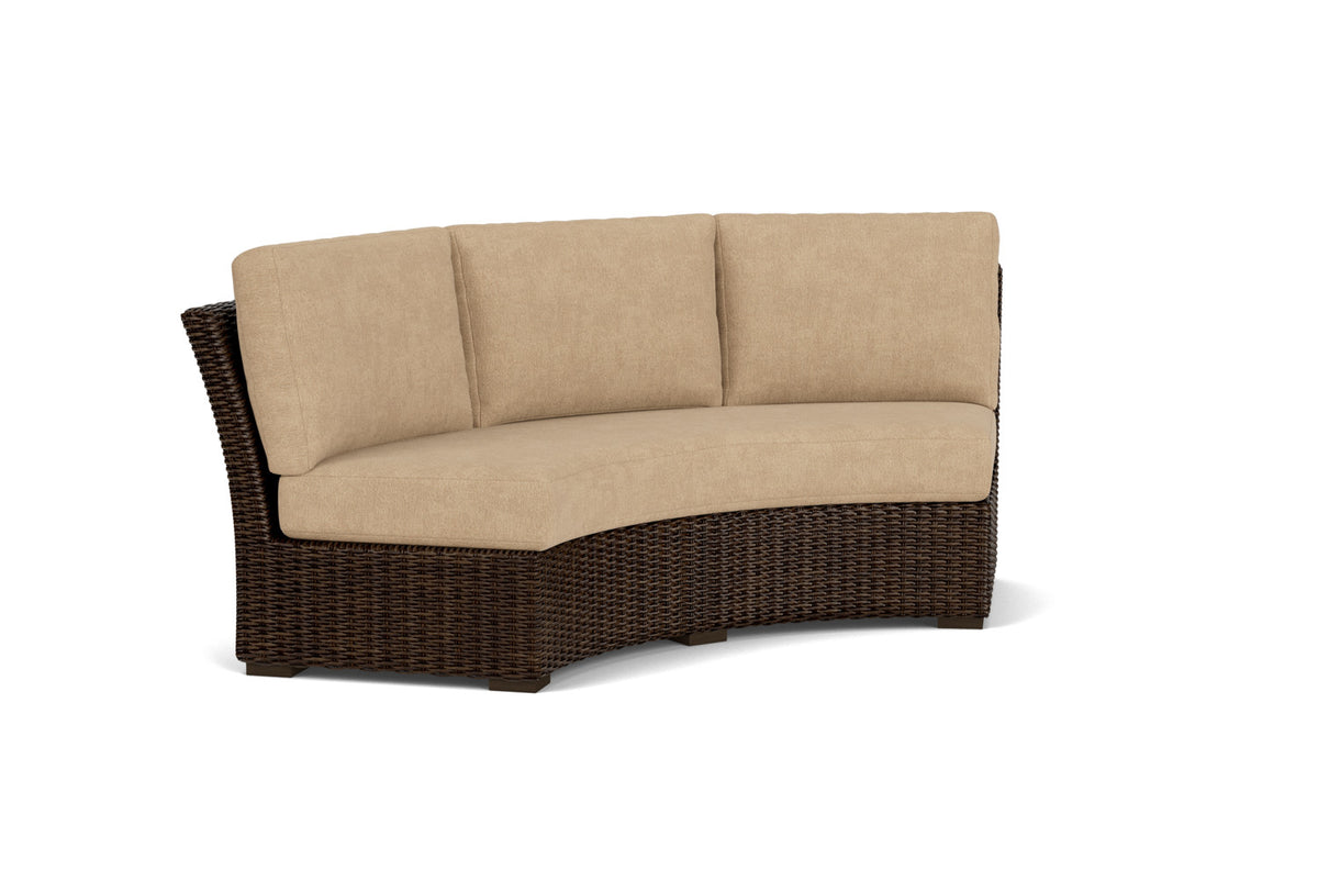 Lloyd Flanders Mesa Curved Sofa Sectional with Hayden Sand fabric, view 2