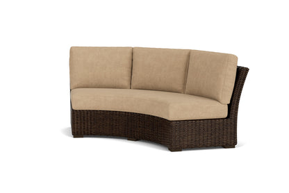 Lloyd Flanders Mesa Curved Sofa Sectional with Hayden Sand fabric, view 10