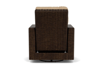 Lloyd Flanders Mesa Swivel Glider Recliner with Hayden Sand fabric, view 7
