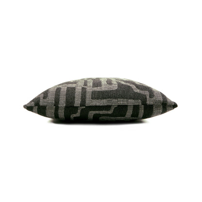 Elaine Smith Noble Charcoal Outdoor Pillow