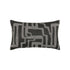Elaine Smith Noble Charcoal Outdoor Pillow - front