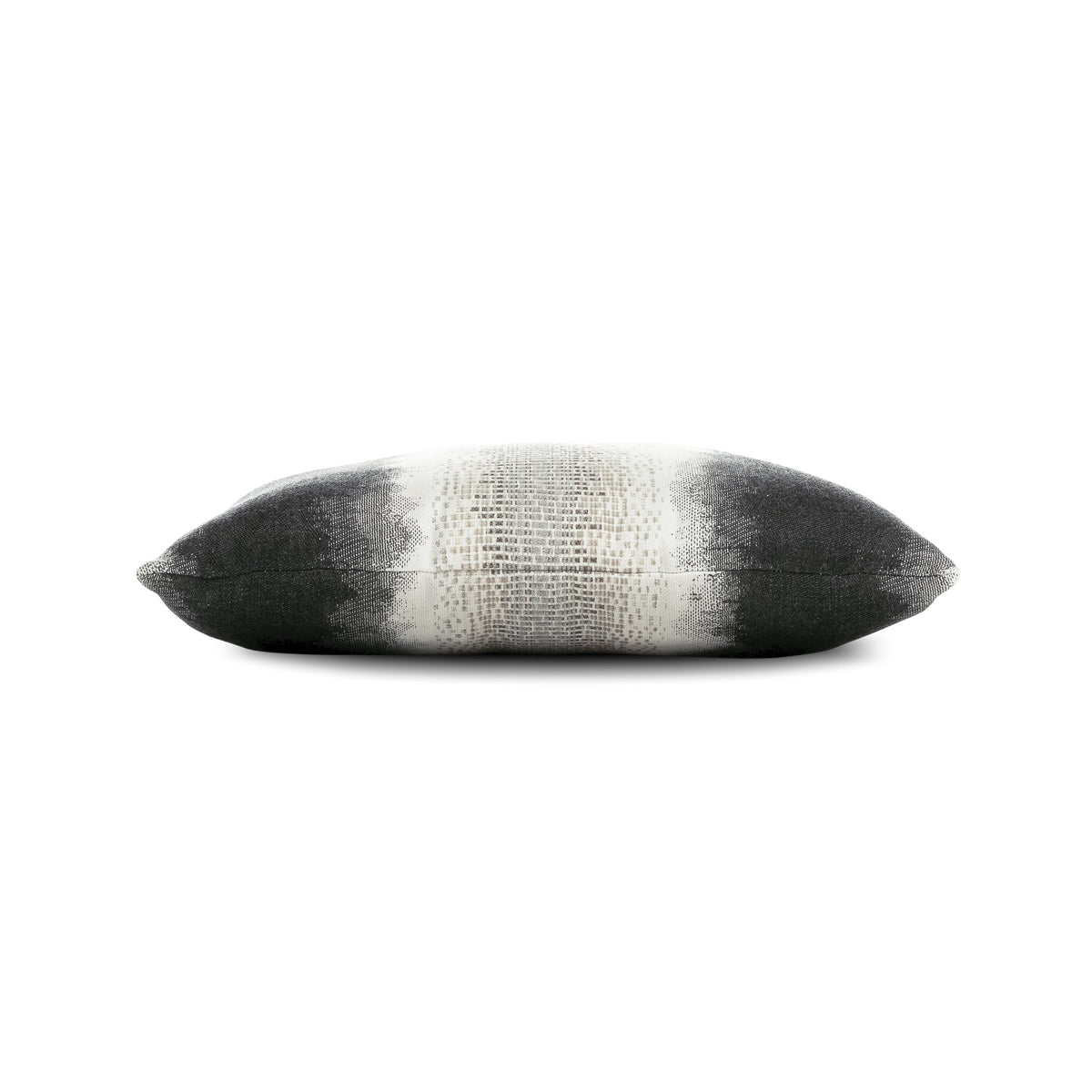 Elaine Smith Resilience Charcoal outdoor pillow, gray and charcoal - view 9