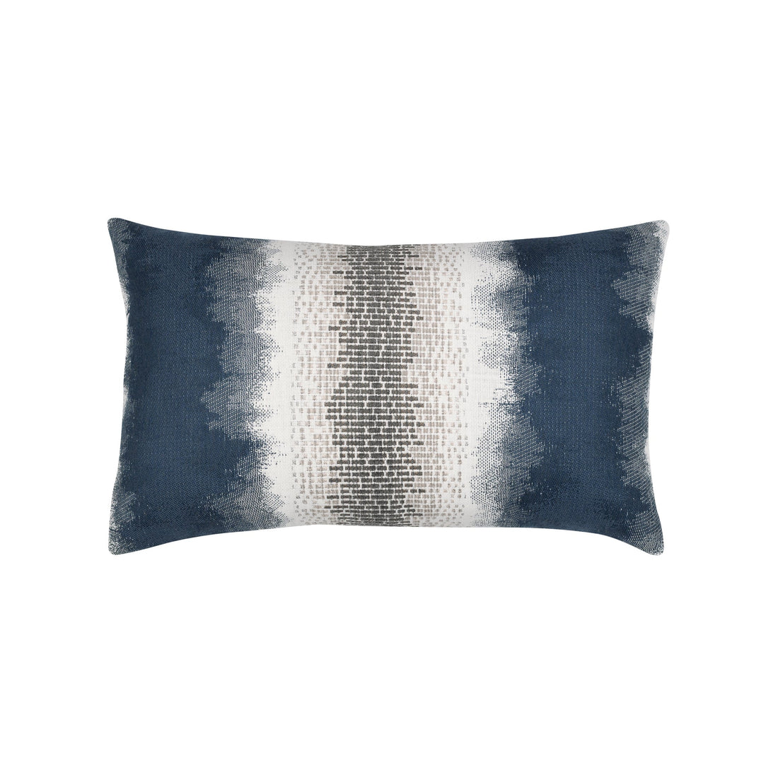 Elaine Smith Resilience Indigo outdoor pillow, navy