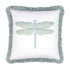 Elaine Smith Dragonfly Surf Outdoor Pillow - front
