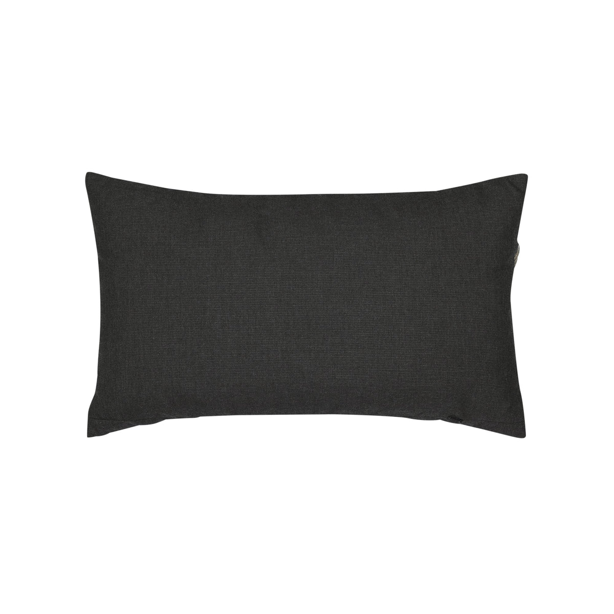 Elaine Smith Carbon Rope outdoor pillow, gray and black - view 7