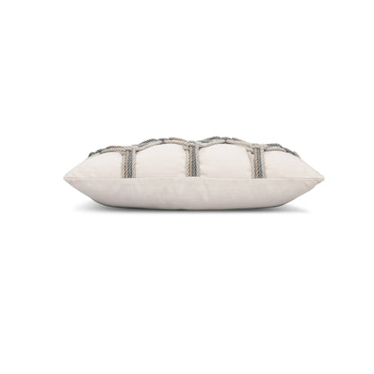 Elaine Smith Grigio Rope Outdoor Pillow