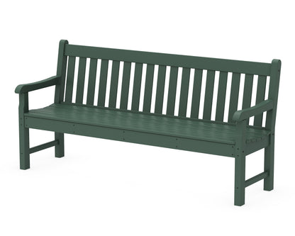 POLYWOOD Rockford 72" Bench in Green