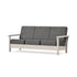 POLYWOOD Harbour Deep Seating Sofa in Sand / Ash Charcoal