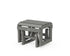 POLYWOOD Classic Adirondack Glider Ottoman in Slate Grey