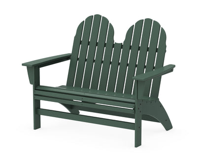 POLYWOOD Vineyard 48" Adirondack Bench in Green