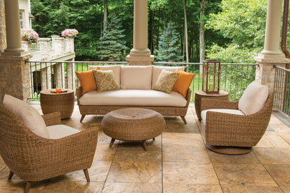 Lloyd Flanders Tobago Swivel Rocker Lounge Chair, lifestyle photo 3