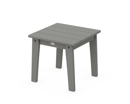 POLYWOOD Lakeside End Table in Slate Grey