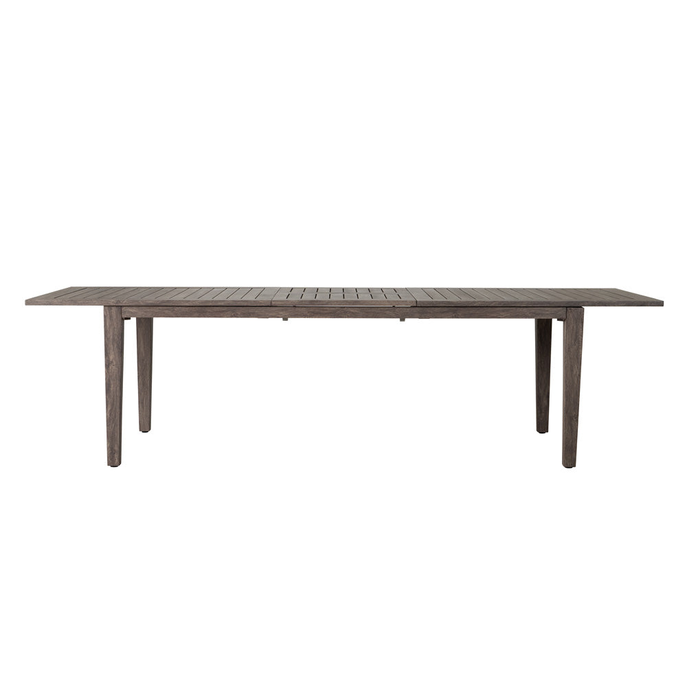 Lloyd Flanders Frontier 86-110" Butterfly Umbrella Dining Table, lifestyle photo 4