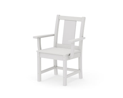 POLYWOOD Prairie Dining Arm Chair in Vintage White