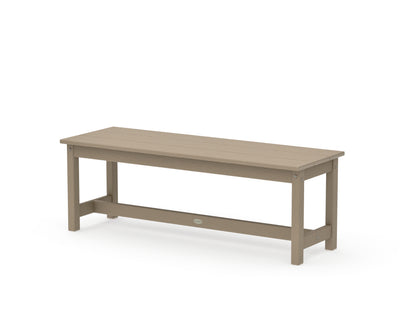 POLYWOOD 48" Planter Bench in Vintage Sahara
