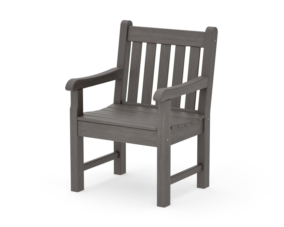 POLYWOOD Rockford Garden Arm Chair in Driftwood