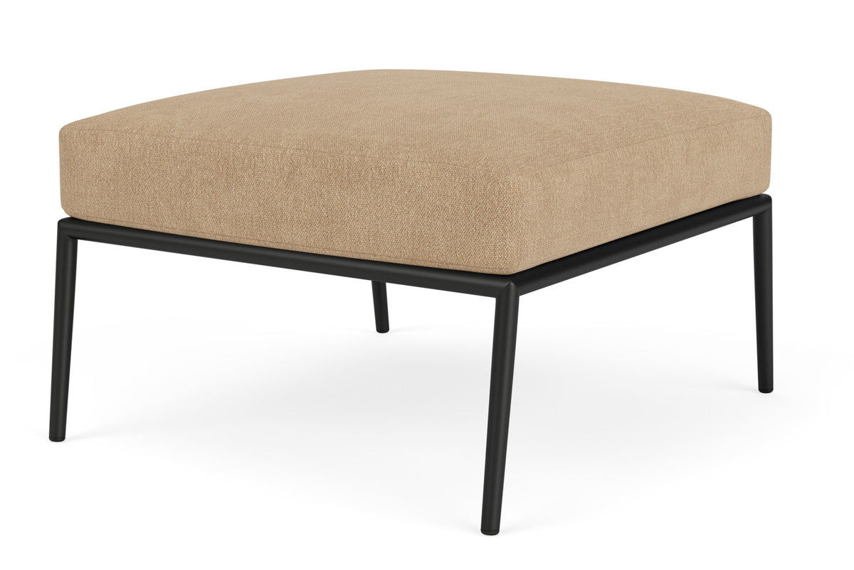 Lloyd Flanders Escape Ottoman with Hayden Sand fabric, view 10