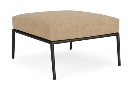 Lloyd Flanders Escape Ottoman with Hayden Sand fabric, view 2