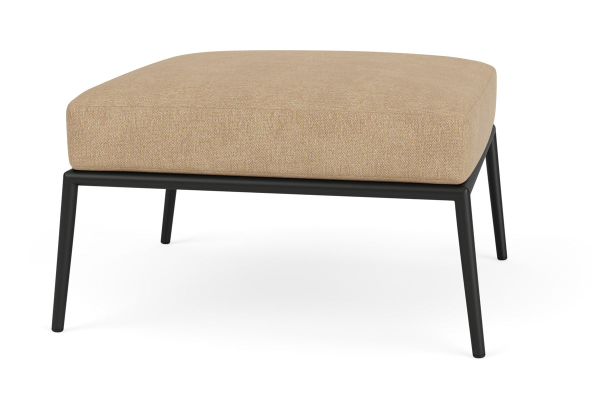 Lloyd Flanders Escape Ottoman with Hayden Sand fabric, view 4