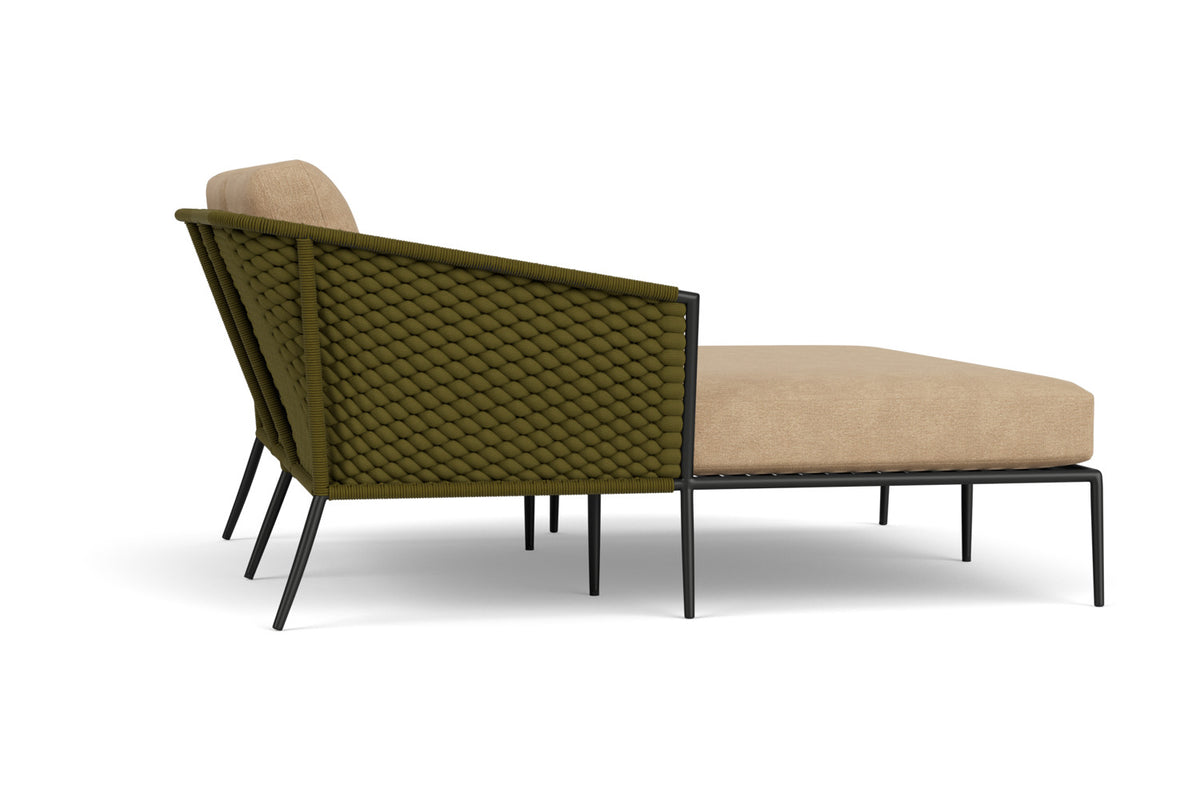 Lloyd Flanders Escape Daybed with Hayden Sand fabric, view 5