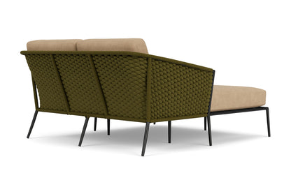Lloyd Flanders Escape Daybed with Hayden Sand fabric, view 6