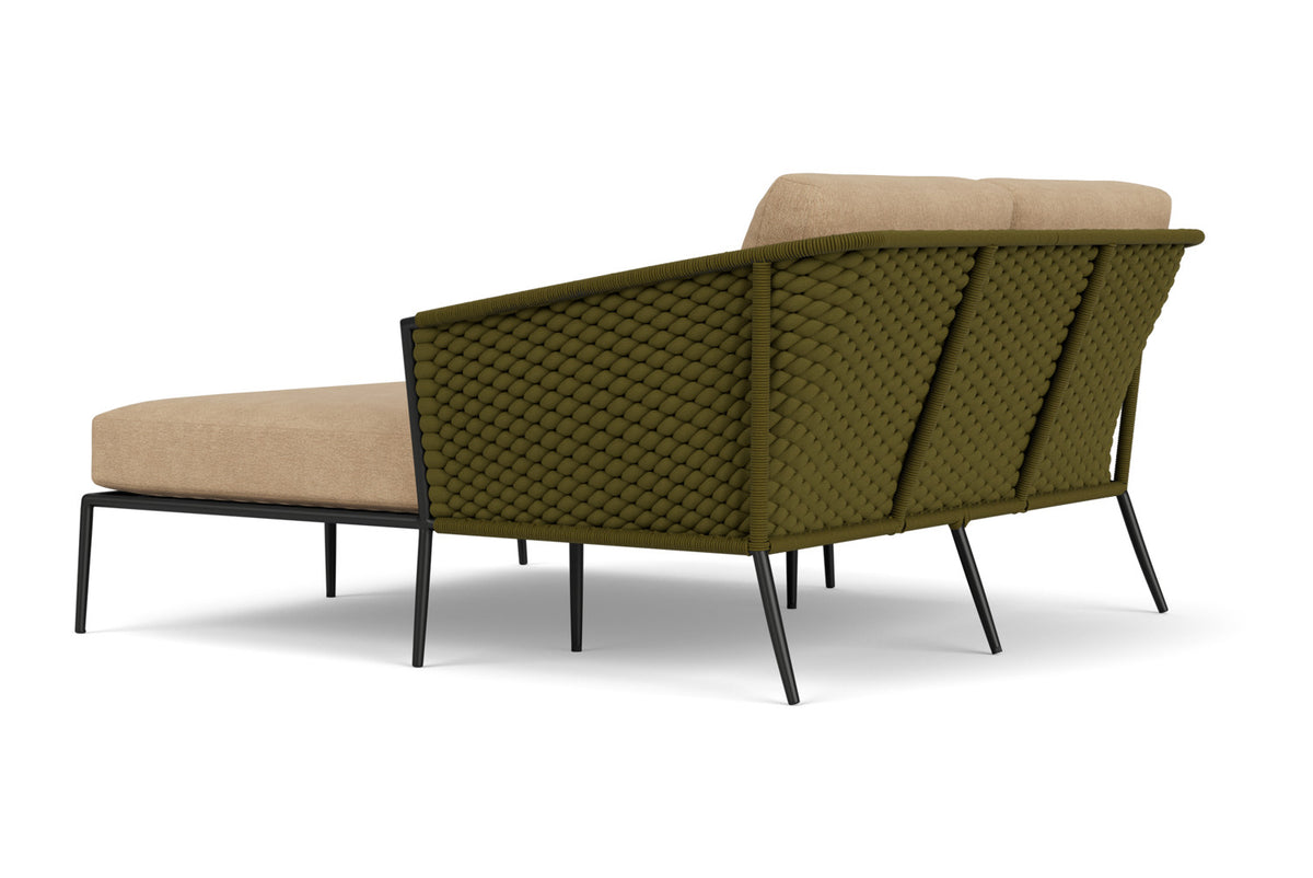 Lloyd Flanders Escape Daybed with Hayden Sand fabric, view 8