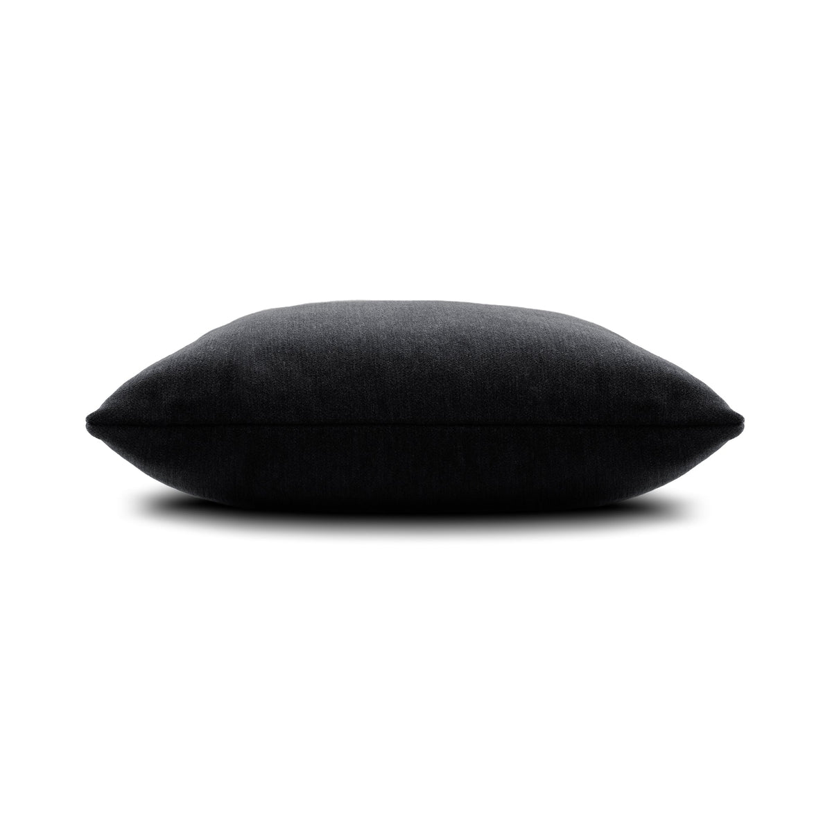 Elaine Smith Luxe Velour Charcoal Outdoor Pillow