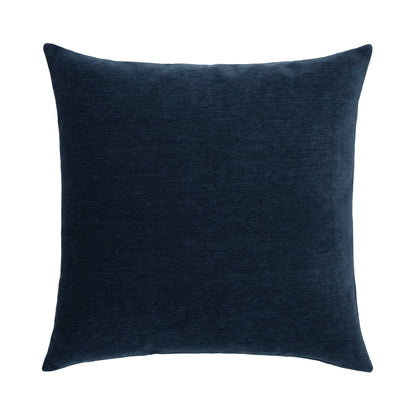 Elaine Smith Luxe Velour Indigo outdoor pillow, navy - view 3