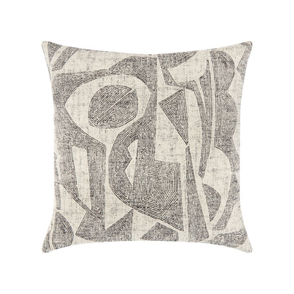 Elaine Smith Ebony 5-pillow outdoor pillow set, beige and ivory - view 2