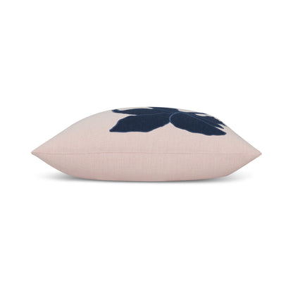Elaine Smith Botanica Blush 22x22 outdoor pillow, red and pink - view 6
