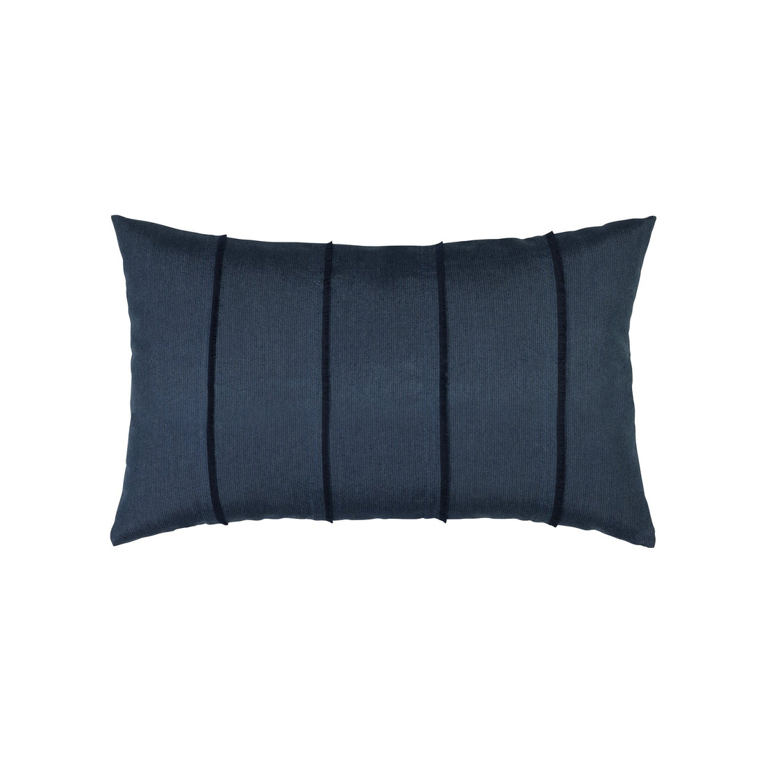 Elaine Smith Quadrille Indigo Lumbar outdoor pillow